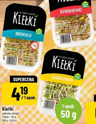 Kiełki rzodkiewki promocja w POLOmarket