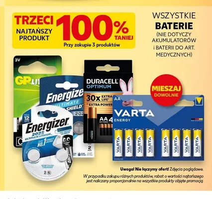 Baterie GP Lithium promocja w Kaufland