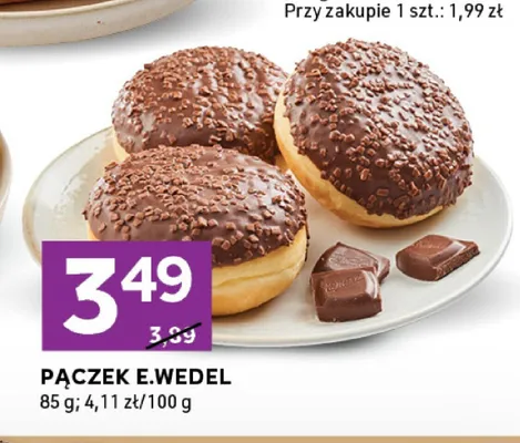 Pączek E.Wedel promocja w Stokrotka