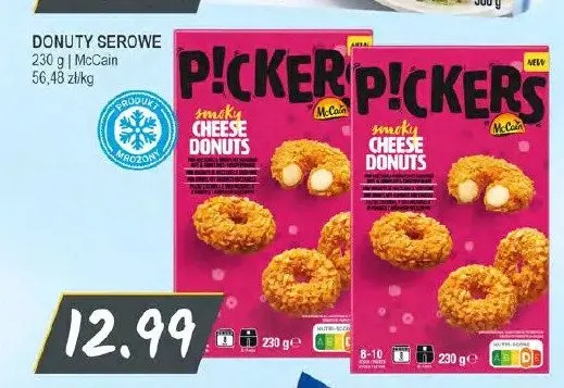 Donuty serowe McCain Pickers Smoky Cheese Donuts promocja w Słoneczko