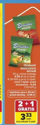 Orzeszki Beskidzkie solone promocja w Carrefour