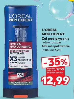 Żel pod prysznic Hydra Hyaluronic różne rodzaje promocja w Kaufland