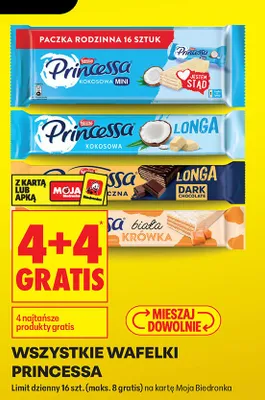 Wafelki kokosowe mini promocja w Biedronka