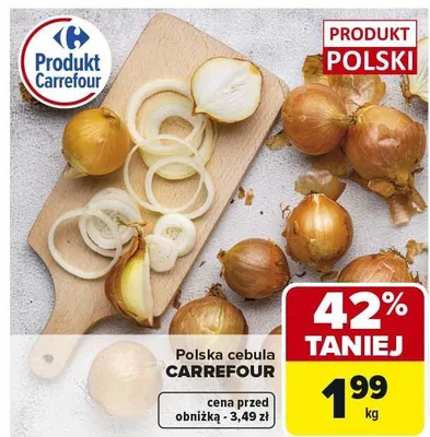 Cebula Polska CARREFOUR promocja w Carrefour