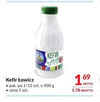 Kefir Łowicz promocja w Makro