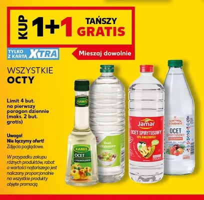 Ocet spirytusowy 10% Jamar promocja w Kaufland