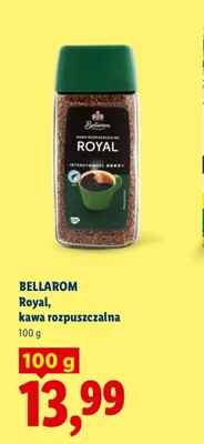 Kawa rozpuszczalna Bellarom Royal promocja w Lidl
