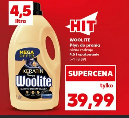 Płyn do prania Woolite promocja w Kaufland