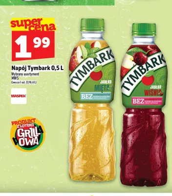 Napój Tymbark promocja w TOPAZ