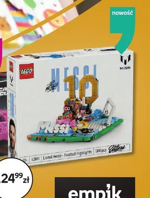 Klocki LEGO Messi 43011 Lionel Messi - Football Highlights promocja w Empik
