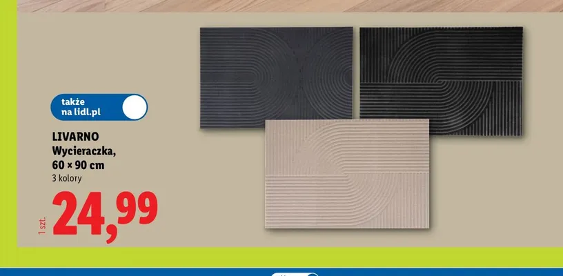Wycieraczka Livarno 60x90 cm promocja w Lidl