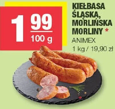 Kiełbasa śląska, mórlińska morliny promocja w SPAR
