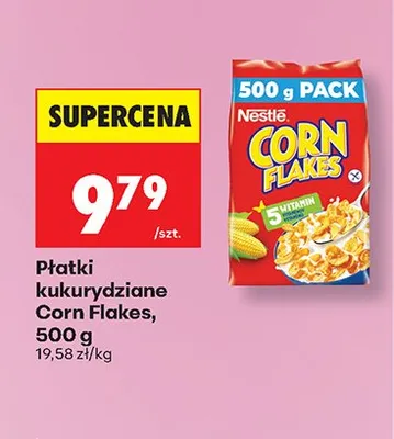 Płatki kukurydziane Corn Flakes Nestlé promocja w Biedronka