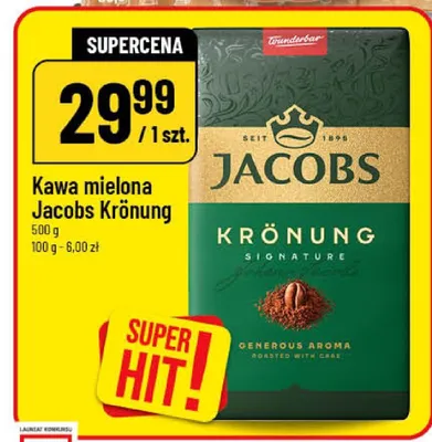 Kawa mielona Jacobs Krönung promocja w POLOmarket
