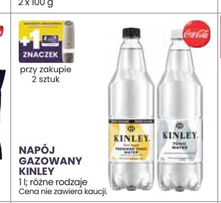 Napój gazowany Kinley promocja w Stokrotka