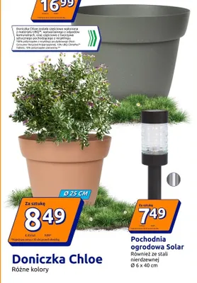 Pochodnia ogrodowa Solar ze stali nierdzewnej Ø 6 x 40cm promocja w Action