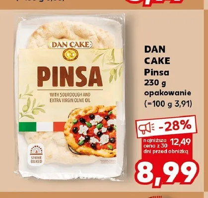Pinsa Dan Cake promocja w Kaufland