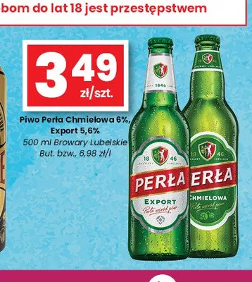 Piwo Perła Chmielowa promocja w emma MARKET