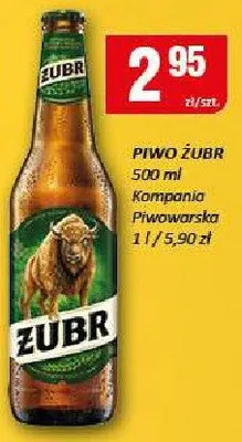 Piwo Żubr promocja w Chorten