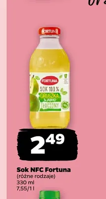 Sok NFC Fortuna promocja w Netto