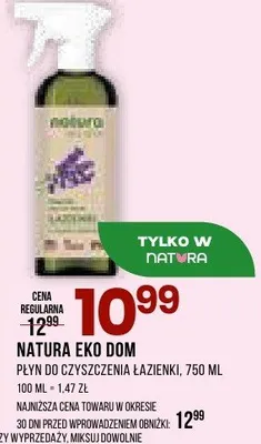 Płyn do czyszczenia łazienki eko dom promocja w Drogerie Natura