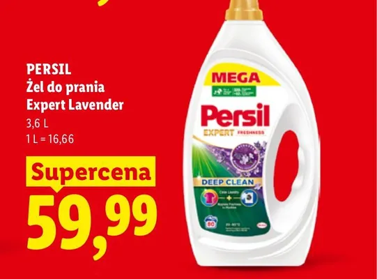 Żel do prania Persil Expert Lavender promocja w Lidl