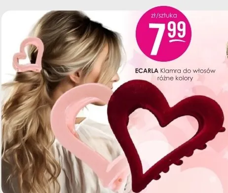 Klamra do włosów różne kolory Ecarla promocja w Drogerie Jasmin