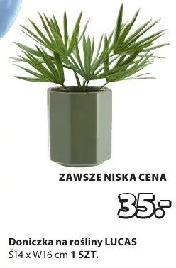 Doniczka na rośliny promocja w Jysk
