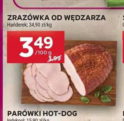 Zrazówka od wędzarza Hańderek promocja w Stokrotka