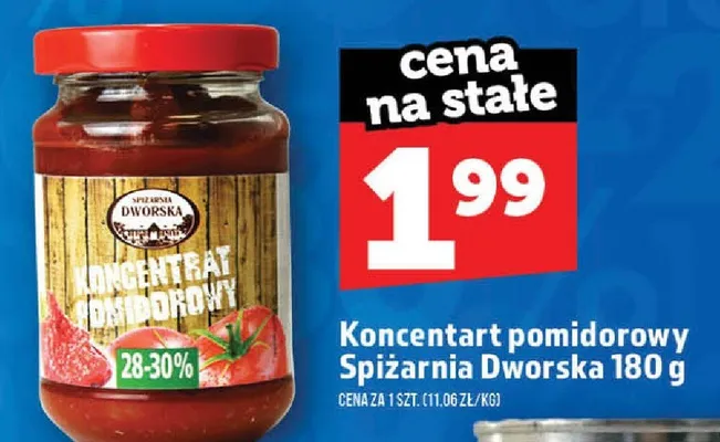 Koncentrat pomidorowy Spiżarnia Dworska 28-30% promocja w TOPAZ