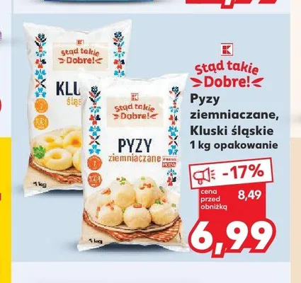 Pyzy ziemniaczane Stąd takie Dobre! promocja w Kaufland