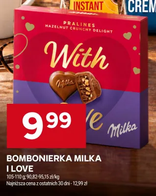 Bombonierka Milka I Love promocja w Stokrotka
