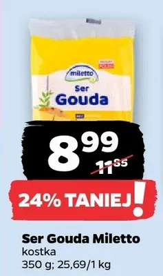 Ser gouda kostka promocja w Netto