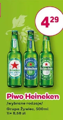 Piwo Heineken Silver promocja w Bliski