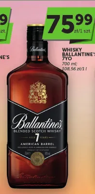 Whisky Ballantine's 7YO promocja w Groszek