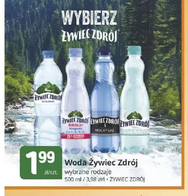 Woda Żywiec Zdrój promocja w Marketvita