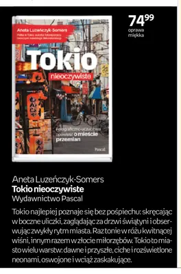 Tokio nieoczywiste Aneta Luzeńczyk-Somers Pascal promocja w Empik