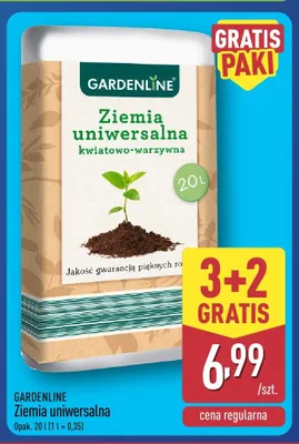Ziemia uniwersalna Gardenline promocja w Aldi