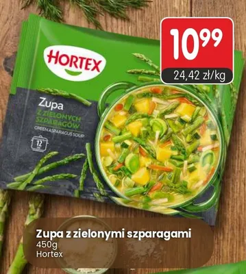 Zupa z zielonymi szparagami Hortex promocja w Market Point