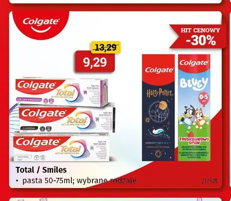 Pasta do zębów Colgate Total Original promocja w Drogeria Kosmyk