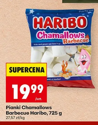 Pianki Chamallows Barbecue Haribo promocja w Biedronka