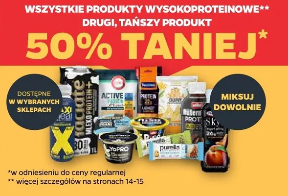 Wszystkie produkty wysokoproteinowe promocja w Netto