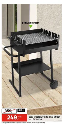Grill węglowy promocja w Leroy Merlin