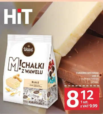 Cukierki Michałki z Wawelu 243 g promocja w Selgros