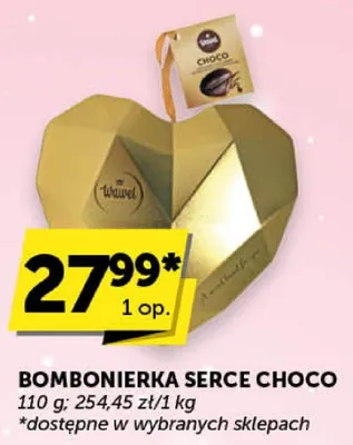 Bombonierka SERCE CHOCO promocja w Euro Sklep