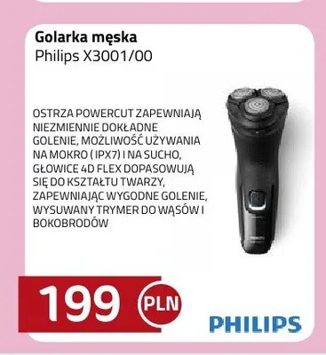 Golarka męska Philips X3001/00 promocja w kakto.pl