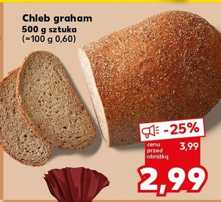 Chleb graham promocja w Kaufland