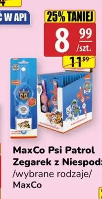 Zegarek z niespodzianką MaxCo Psi Patrol promocja w API Market