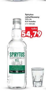 Spirytus rektyfikowany 95% alk. promocja w Kaufland