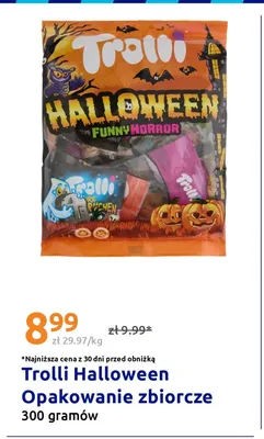 Żelki Trolli Halloween opakowanie zbiorcze promocja w Action